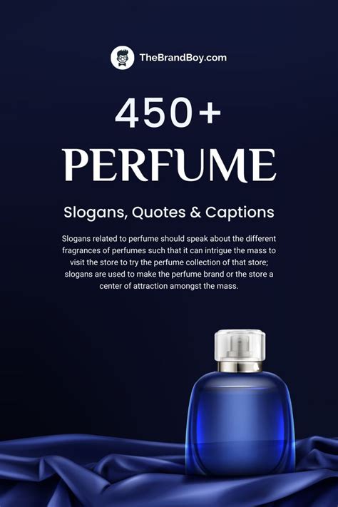 fragrance company slogans.